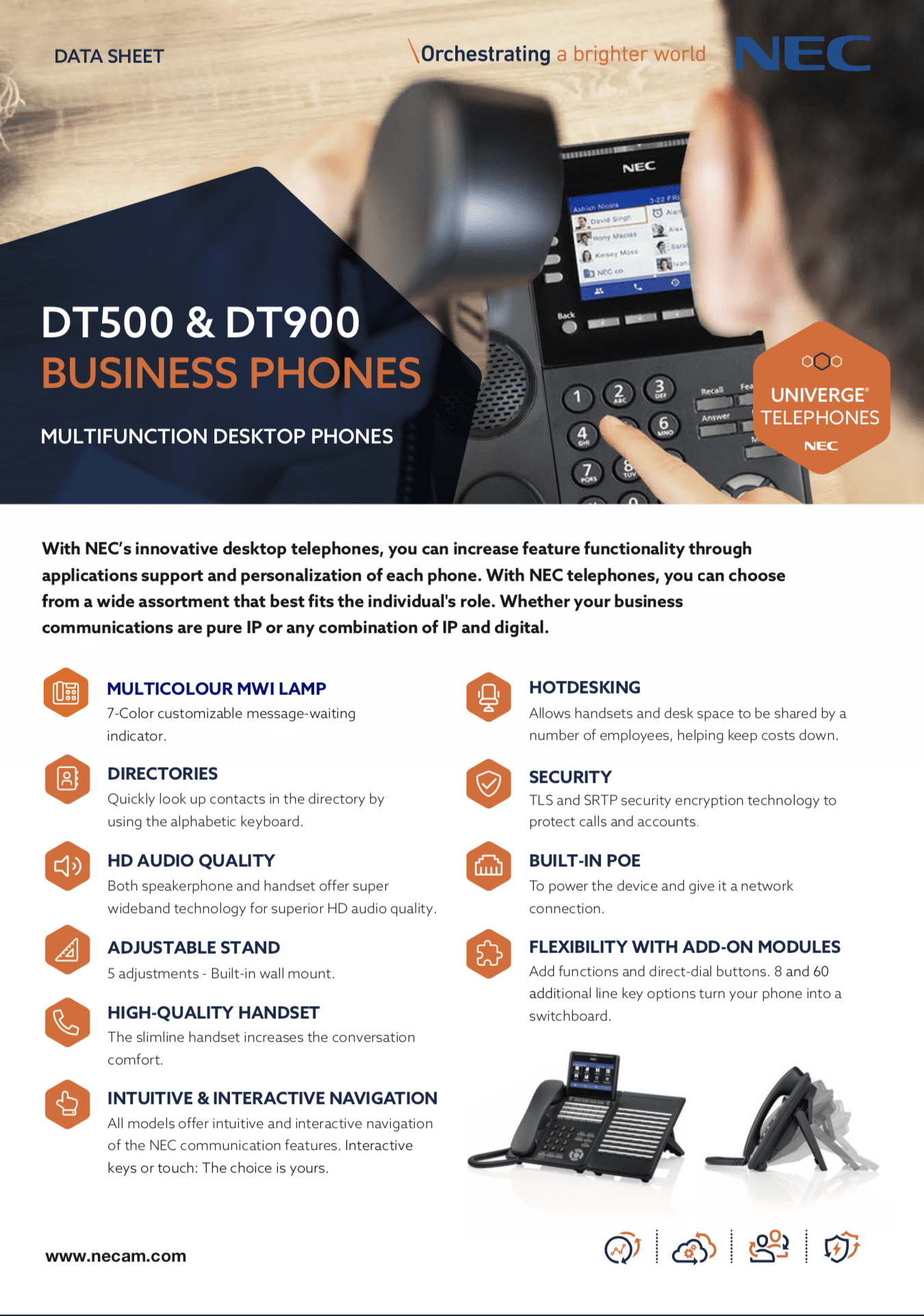 DT500 & DT900 Phones